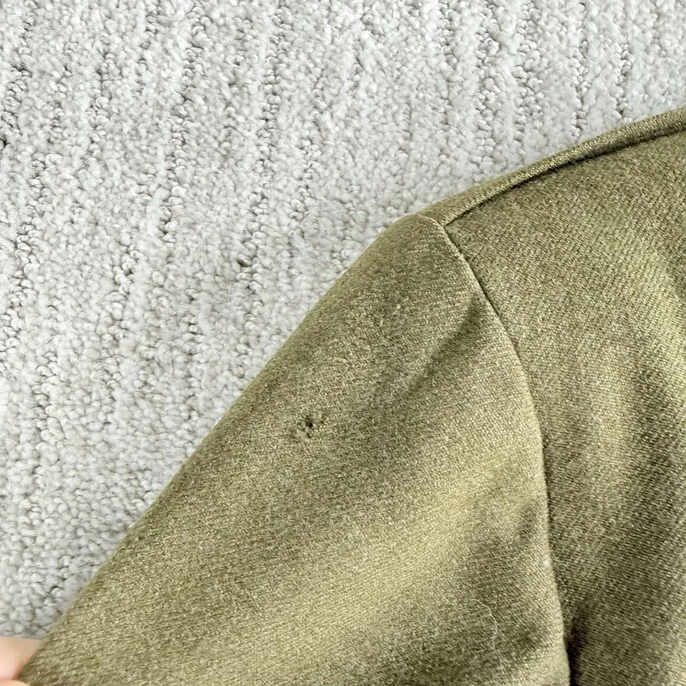 Vintage M-1950 US Army Ike Jacket Men's 40 L Wool OD WWII Korean War
